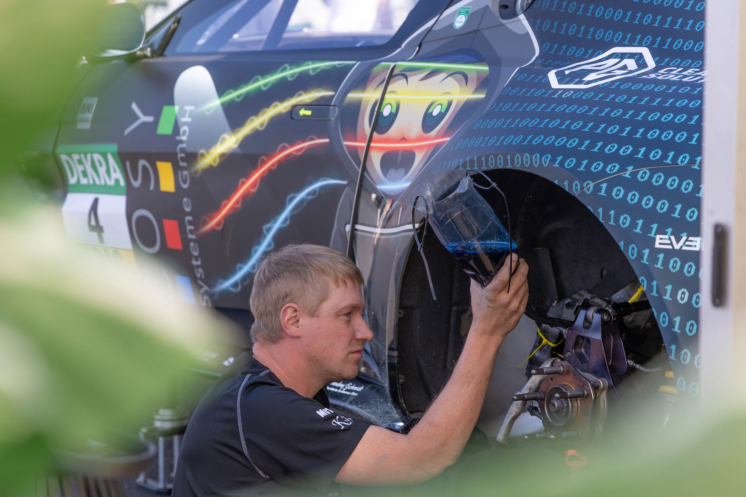 Florian Schön, Teamchef und Chefmechaniker Florian Schön, Teamchef und Chefmechaniker