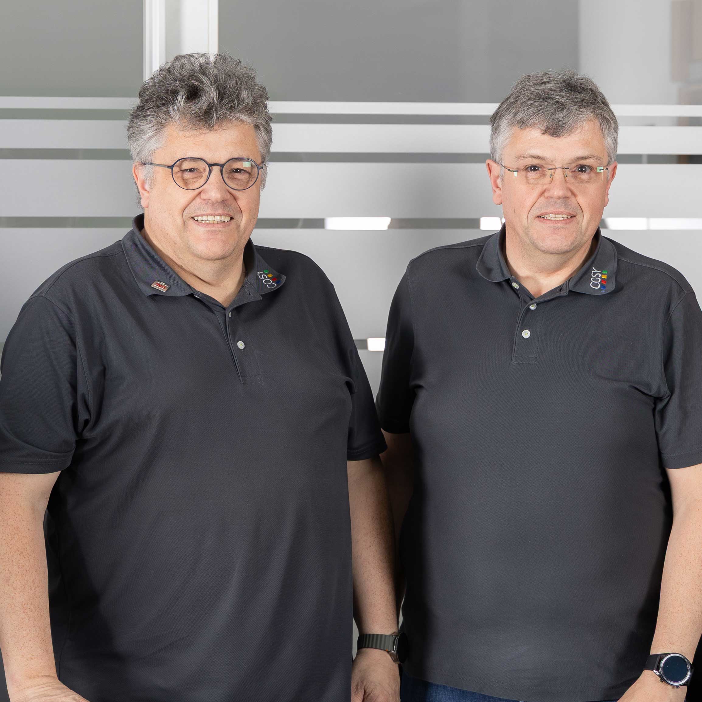 Dirk und Frank Hoffmann von der COSY Systeme GmbH